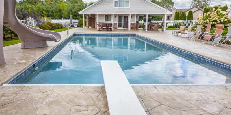 Pool Deck Cleaning in Oshkosh, Wisconsin