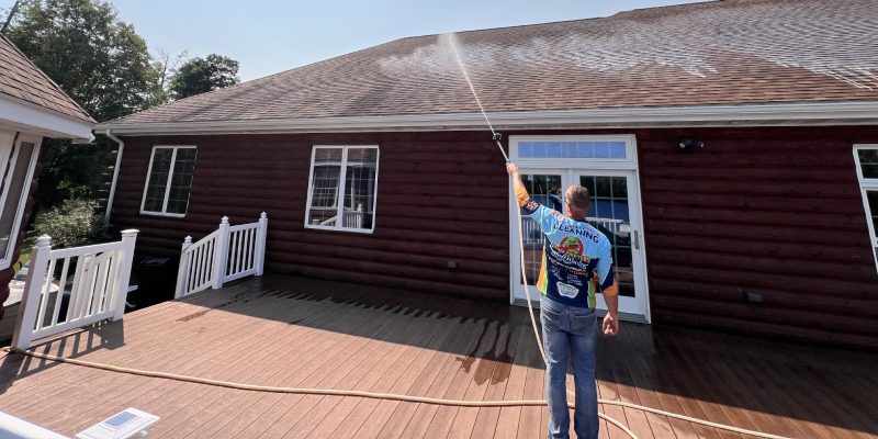 Exterior House Washing in Oshkosh, Wisconsin